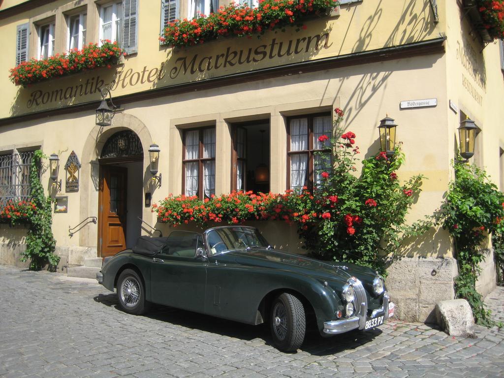 Romantik Hotel Markusturm Rothenburg ob der Tauber Dış mekan fotoğraf