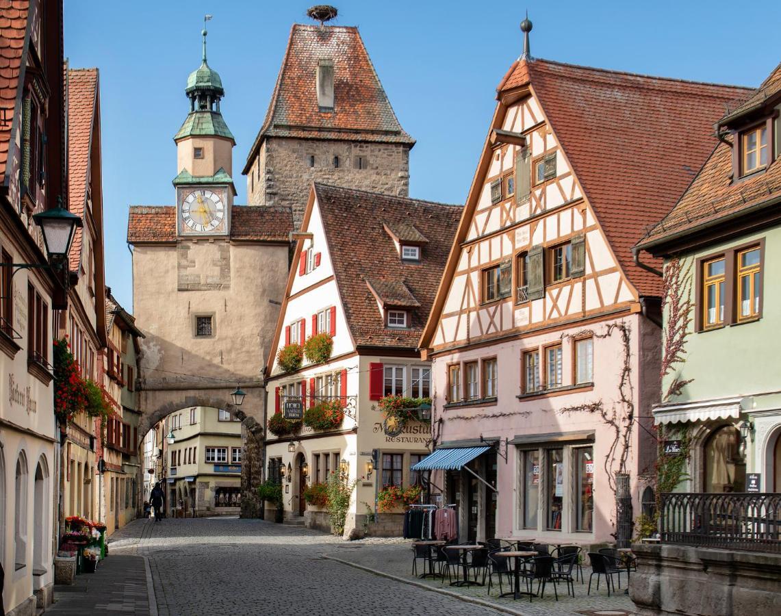 Romantik Hotel Markusturm Rothenburg ob der Tauber Dış mekan fotoğraf